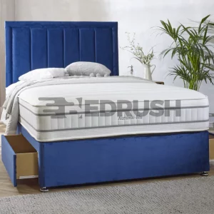 Blue Divan Bed Set | Bedrush New Arrival - Sale UPTO 65% OFF
