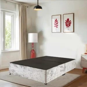 Josefine Silver Divan Base With Drawers