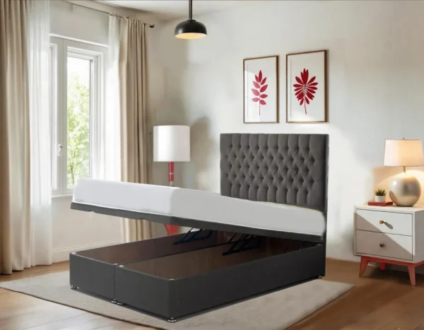 Chesterfield Ottoman Storage Bed