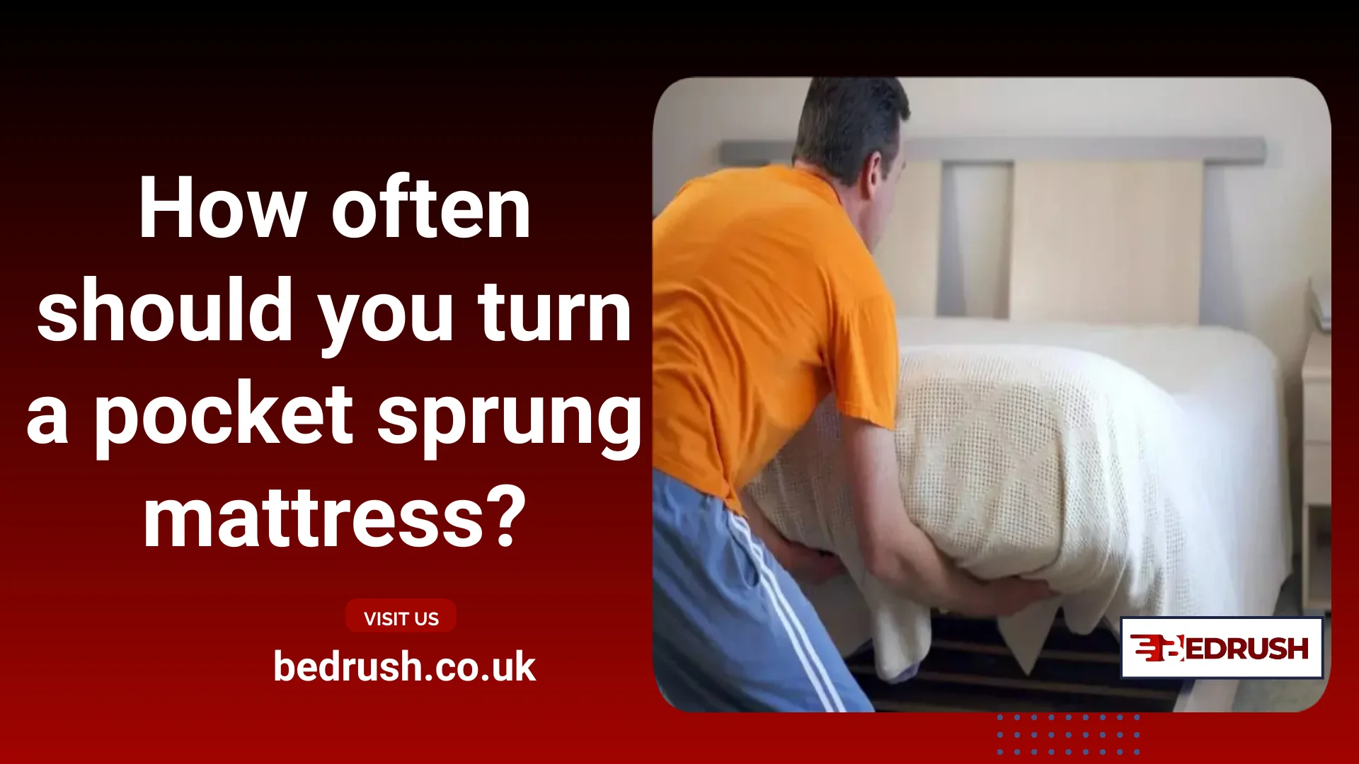 How often should you turn a pocket sprung mattress?