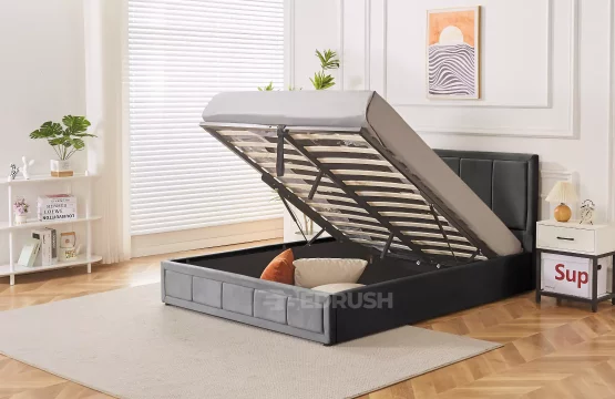 Ottoman Gas Lift Bed