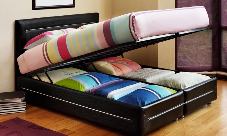 How Gas Lift Works on an Ottoman Bed