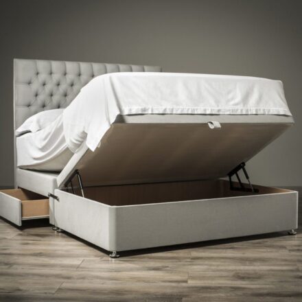 How Gas Lift Works on an Ottoman Bed